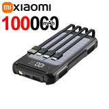 Zonne-energie Powerbank Voltora 20K | 20.000mAh | 4-in-1 Kabel | Snelladen & Nood-LED | Voor iPhone & Samsung