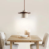 Moderne Hanglamp van Steen en Hout