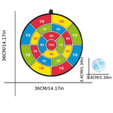 Groot Kinder-Dartbord met Plakballen en Darts – PlayTarget