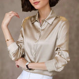 Lustrous Blouse | Verhoog je stijl met moeiteloze glamour!