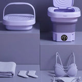 NanoWash - Opvouwbare 8L Wasmachine voor Studenten en Reizen