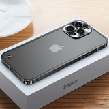 Metalen hoes iPhone - Aluminium