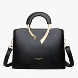 Luxe Leren Tote Handtas Voor Vrouwen Met Veelzijdig Ontwerp En Optimale Organisatie