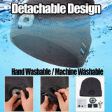 Unisex 3-in-1 Bluetooth-muts - 6 LED, USB oplaadbaar met koptelefoon voor wintergebruik