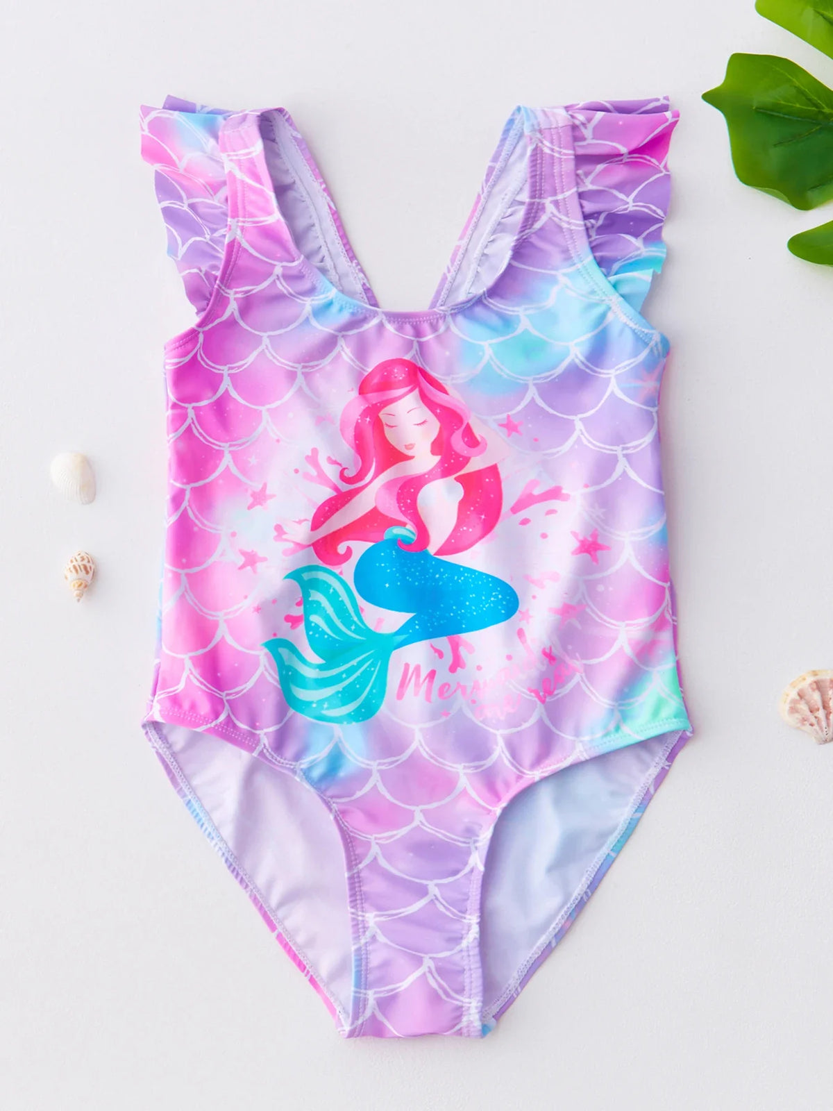 Meisjes Zwemoutfit met Zeemeermin en Eenhoorn Ontwerpen – Perfect voor Kinderen van 8-12 Jaar