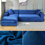 Stretch Velours Sofabekleding met luxe afwerking – Sofina
