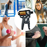 Verstelbare 5-165kg Zware Handgreep Trainer - Vingerexpander voor Arm-, Pols- en Onderarmtraining
