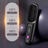 Glissara | Draadloze Haarstylers | USB-oplaadfunctie & LCD-display | Keramiek & Ionen-technologie