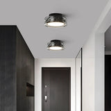 Moderne Plafondlamp met Glazen Kappen