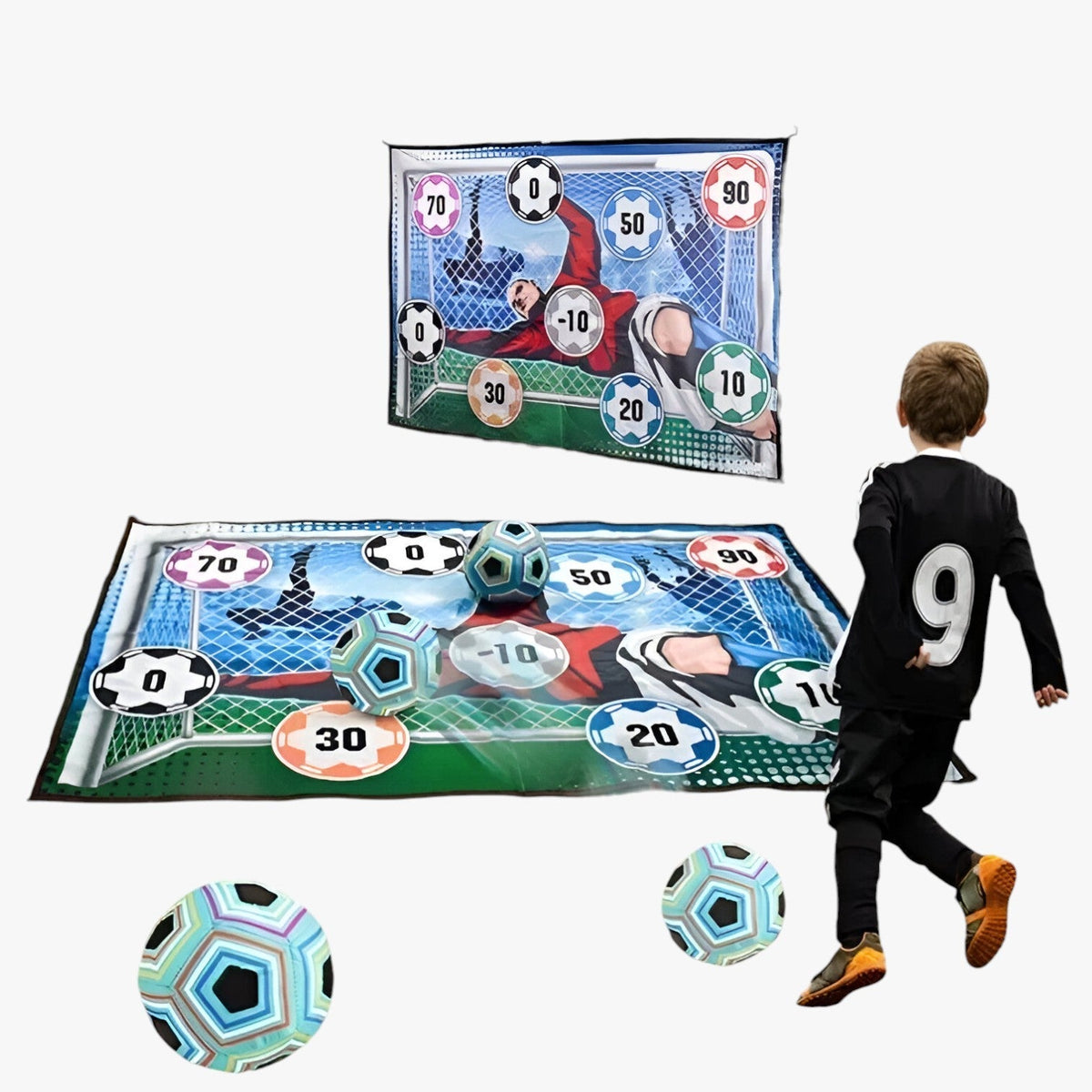TorSpaß Voetbal Speelmat – Binnen & Buiten Actie voor Kinderen