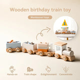 Kreatieve Houten Trein – Voor educatief speelplezier