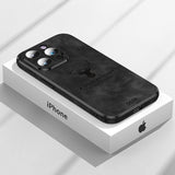 Luxe Hertenleren iPhone Hoes - Veltro