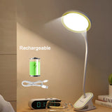 Lunivo LED Touch-tafellamp | Met accu & natuurlijk licht | 4000K kleurtemperatuur | Modern design van kunststof