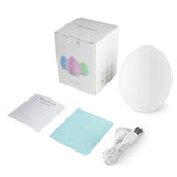 Lumiboo Nachtlampje | RGB & Warmwit | Touch-bediening | 100u Accu | 12 × 10 cm | Baby- & Kinderkamer