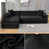 Stretch Velours Sofabekleding met luxe afwerking – Sofina