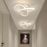 Moderne LED plafondlamp kroonluchter – geometrische armatuur in moderne stijl