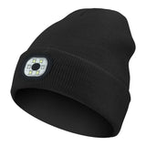 Unisex 3-in-1 Bluetooth-muts - 6 LED, USB oplaadbaar met koptelefoon voor wintergebruik