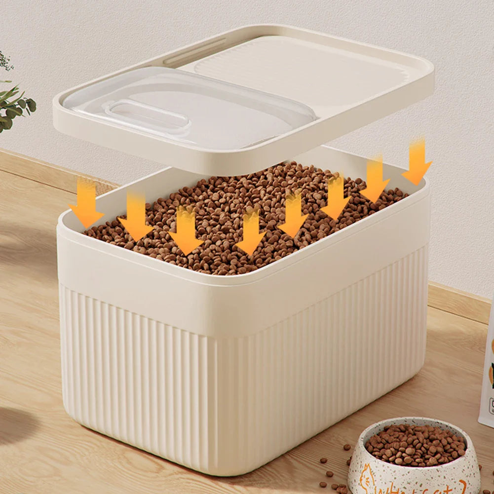 FutterBox FrischGut | Luchtdicht & Vochtbeschermend | 5kg | Voor Honden- & Kattenvoer