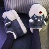 Schattige Husky Dames Huisschoenen – Novi
