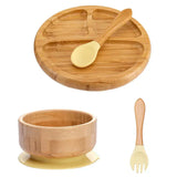 Kinder-servies set met zuignap – EcoFeast