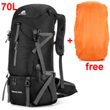 Alpivento 70L Trekkingrugzak | Waterdichte Campingrugzak met Regenbescherming | Grote Outdoor Rugzak voor Wandelen, Bergbeklimmen & Reizen  Merkennaam: