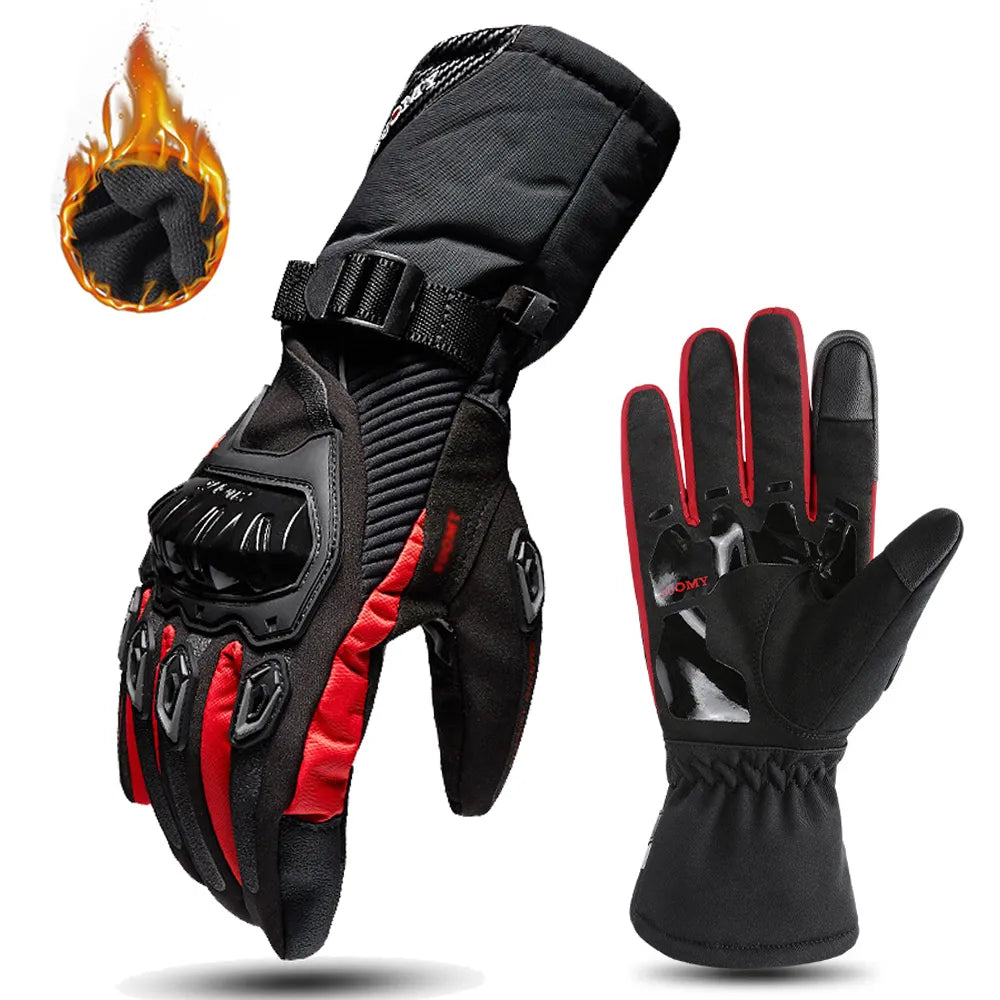 Geïsoleerde motorhandschoenen