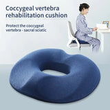 OrthoRelax | Zitkussen met Geheugenschuim | Ontlasting voor Staartbeen & Wervelkolom | Ergonomisch & Comfortabel