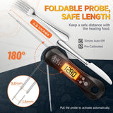 GrillMaster – Digitale directe vleesthermometer met nauwkeurige temperatuurcontrole