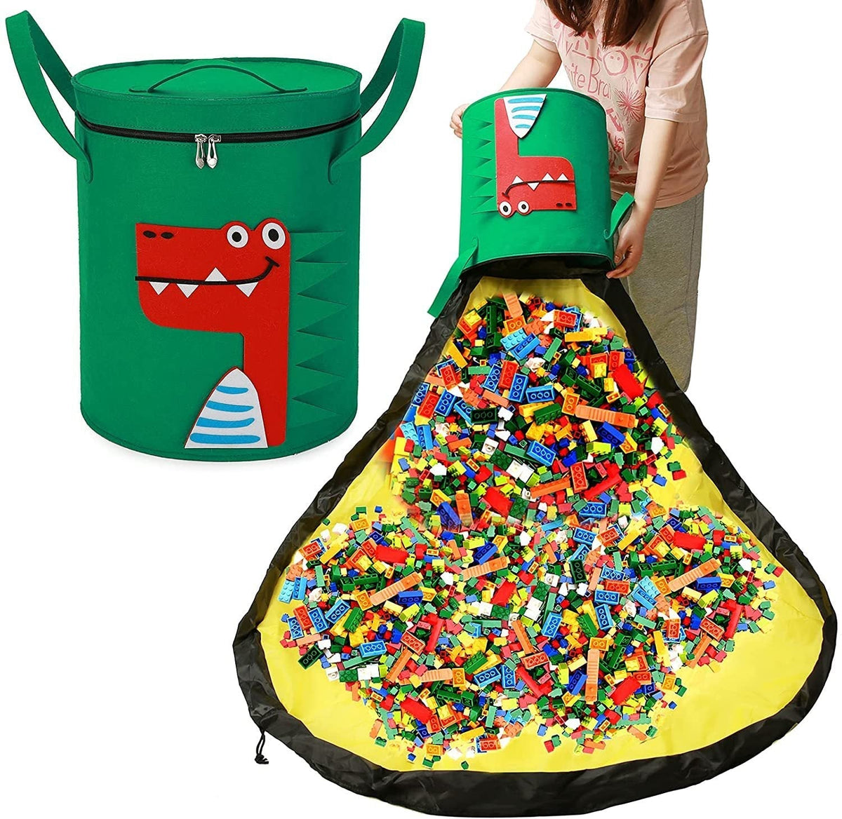 Speelkleed & Opbergmand in één - Lino