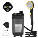 Mobiele Campingdouche Kit – Met Digitale Display en Instelbare Waterstroom voor Avonturiers