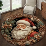 CosyLuxe | Kerstboom Tapijt | Rond & Antislip | 40–120 cm | Wasbare Flanellen Ondergrond voor Boom, Woonkamer & Decoratie