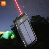 Zonne-energie Powerbank Voltora 20K | 20.000mAh | 4-in-1 Kabel | Snelladen & Nood-LED | Voor iPhone & Samsung