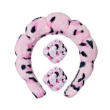 Plüsch Spa Hoofdband & Polsband Set - Fluffiea
