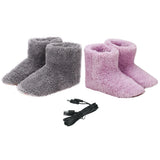 WarmStep USB | Verwarmbare Huisschoenen voor Dames & Heren | Oplaadbare Voetverwarmers | Wasbaar & Energiezuinig | Perfect voor Koude Winterdagen