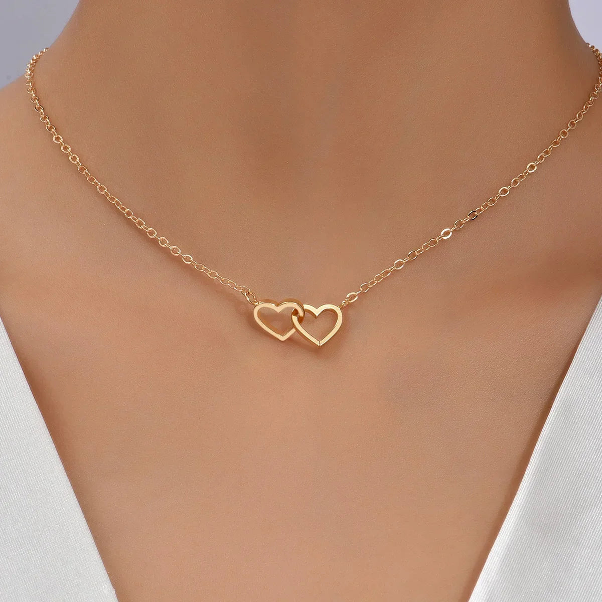 Dubbele Hart Ketting