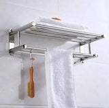 SteelRack RVS Handdoekhouder – Ruimtebesparend & Stijlvol voor elke Badkamer