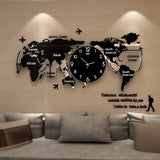 Artsy Time Unieke Acryl 3D DIY Wandklok
