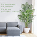 130cm Grote Kunstpalm Met Pot | Tropische Nepplant | Binnen & Buiten Interieurdecoratie