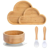 Kinder-servies set met zuignap – EcoFeast