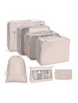 PackWunder Reisorganizerset 7/8/9/10-delig | Vouwbare koffer-organizer | Voor kleding, schoenen & accessoires