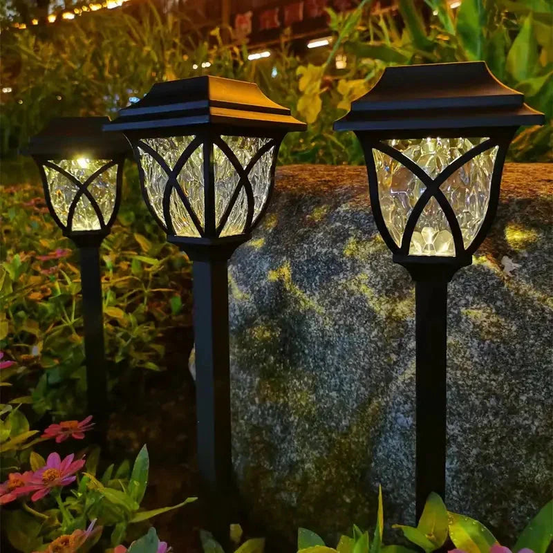 Zonne- tuinverlichting met natuurlijke charme - LunaGlow