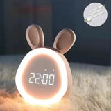 Kinderwekker in Konijnenvorm met LED Nachtlicht - BunniGlow