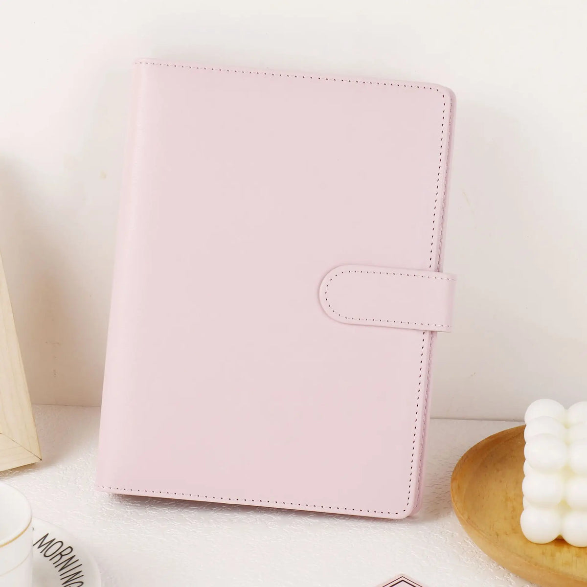 A5 PU lederen binder in macaronkleuren | Planner | DIY fotoalbum en agenda in één