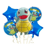 Pikachu en Charmander Aluminium Ballonnen – Feestdecoratie voor Pokémon Fans