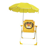 Kinderstrandstoel met Zonnescherm - Opvouwbaar en Perfect voor Camping en Tuin