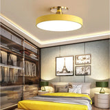 Ronde LED plafondlamp in Scandinavische stijl