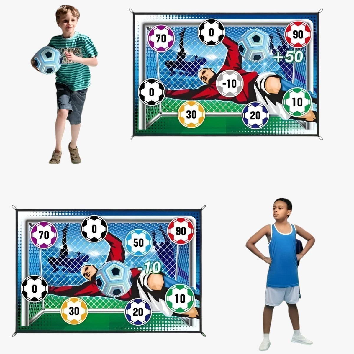 TorSpaß Voetbal Speelmat – Binnen & Buiten Actie voor Kinderen