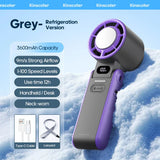 CoolityGo Handventilator met Ice-Cool-technologie | 100 snelheidstanden | 3600mAh accu | Opvouwbaar & ultralicht