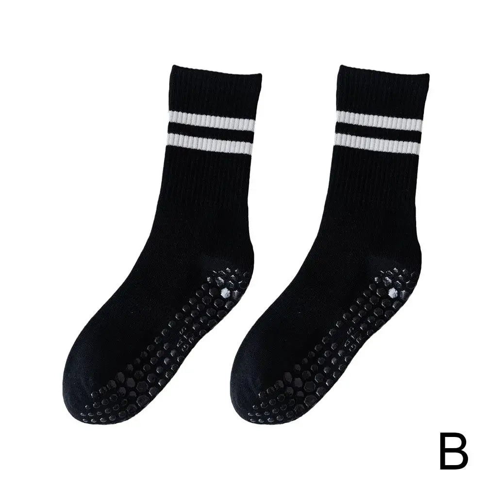 Antislip Mid-Tube Sportsokken voor Fitness en Yoga - GripFit
