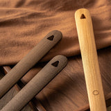 Houten lange handgreep magnetische schoenenlepels